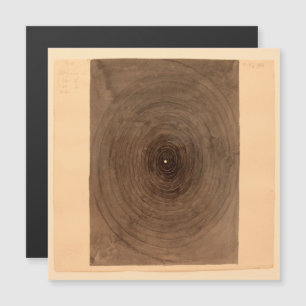 Hilma Af Klint, The Parsifal No.1 、抽象芸術・アート マグネット招待状