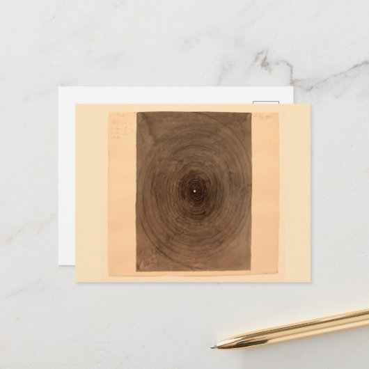 Hilma Af Klint, The Parsifal No.1 , Abstract Art ポストカード (正面/裏面インサイチュ)