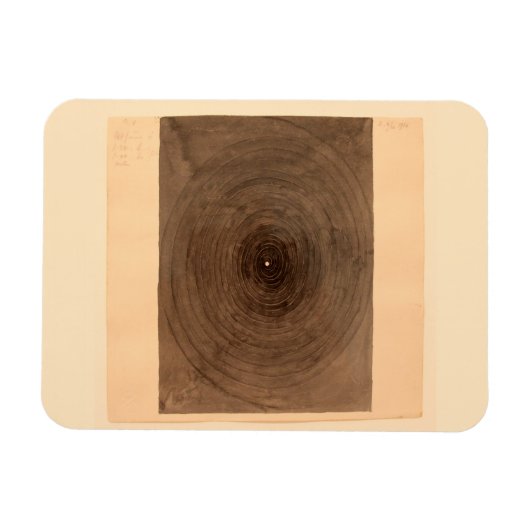 Hilma Af Klint, The Parsifal No.1 , Abstract Art マグネット (横)