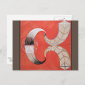 Hilma af Klint - The Swan No. 09 ポストカード (正面/裏面)