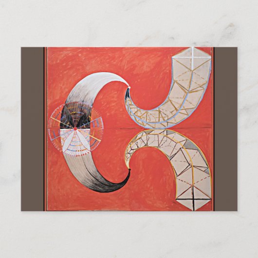 Hilma af Klint - The Swan No. 09 ポストカード (正面)