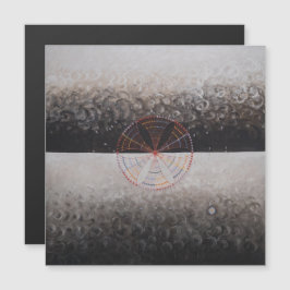 Hilma Af Klint, The Swan No.10,抽象芸術・アート マグネット招待状