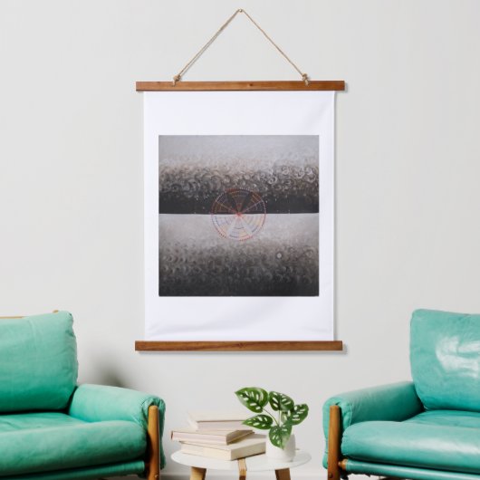 Hilma Af Klint, The Swan No.10,抽象芸術・アート 吊り下げ型タペストリー (リビング)