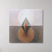 Hilma Af Klint, The Swan No.12,抽象芸術・アート キャンバスプリント (正面)