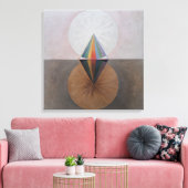 Hilma Af Klint, The Swan No.12,抽象芸術・アート キャンバスプリント (インサイチュ (リビング))