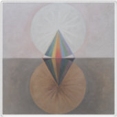 Hilma Af Klint, The Swan No.12,抽象芸術・アート シール (正面)