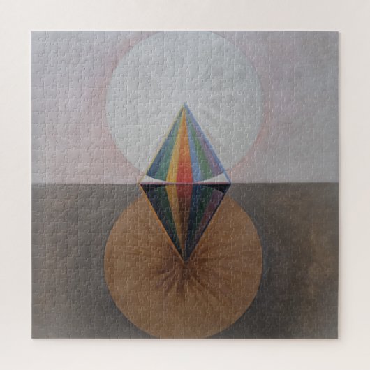 Hilma Af Klint, The Swan No.12,抽象芸術・アート ジグソーパズル (縦)