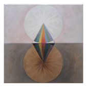 Hilma Af Klint, The Swan No.12,抽象芸術・アート フォトプリント (正面)