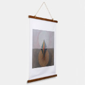 Hilma Af Klint, The Swan No.12,抽象芸術・アート 吊り下げ型タペストリー (傾斜あり)