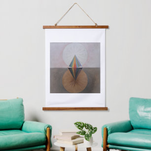 Hilma Af Klint, The Swan No.12,抽象芸術・アート 吊り下げ型タペストリー