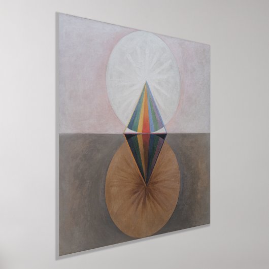 Hilma Af Klint, The Swan No.12,抽象芸術・アート 箔ポスター (レイダウン)