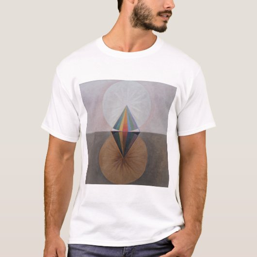 Hilma Af Klint, The Swan No.12,抽象芸術・アート Tシャツ (正面)