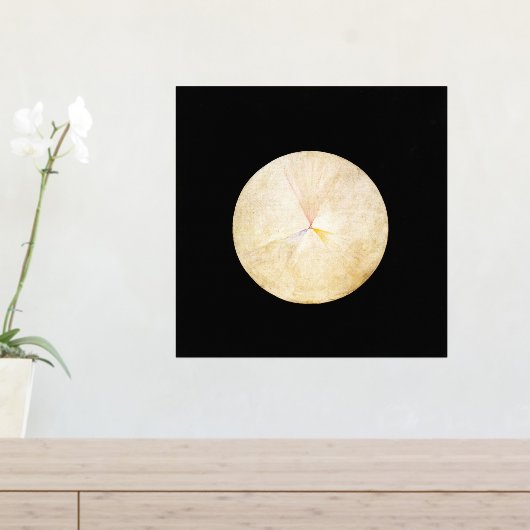 Hilma Af Klint, The Swan No.14,抽象芸術・アート 箔ポスター (インサイチュ (サイドラック))