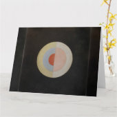 Hilma Af Klint, The Swan No.16,抽象芸術・アート カード (黄色い花)