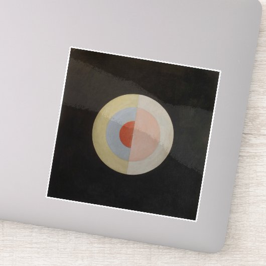 Hilma Af Klint, The Swan No.16,抽象芸術・アート シール (詳細)