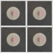 Hilma Af Klint, The Swan No.16,抽象芸術・アート シール (正面)