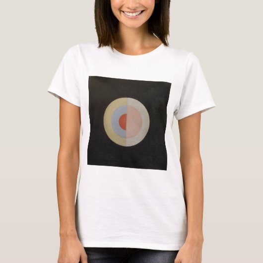 Hilma Af Klint, The Swan No.16,抽象芸術・アート Tシャツ (正面)