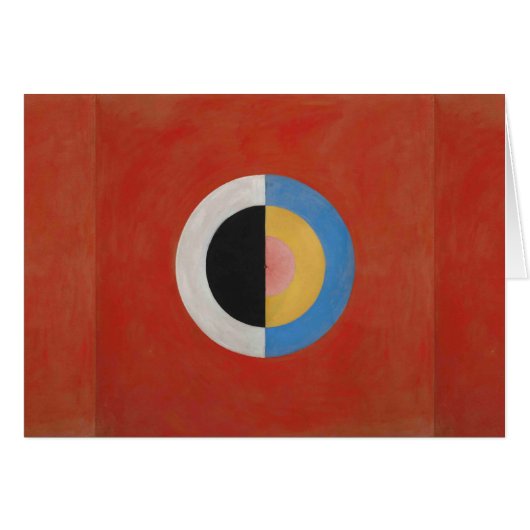 Hilma Af Klint, The Swan No.17,抽象芸術・アート (正面横)