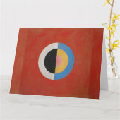 Hilma Af Klint, The Swan No.17,抽象芸術・アート カード (黄色い花)