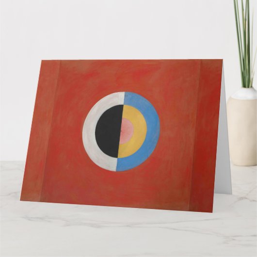 Hilma Af Klint, The Swan No.17,抽象芸術・アート カード (正面)