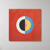 Hilma Af Klint, The Swan No.17,抽象芸術・アート キャンバスプリント (正面)