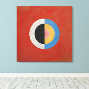 Hilma Af Klint, The Swan No.17,抽象芸術・アート キャンバスプリント