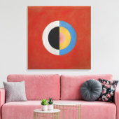 Hilma Af Klint, The Swan No.17,抽象芸術・アート キャンバスプリント (インサイチュ (リビング))