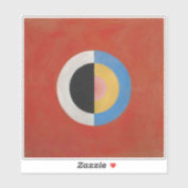 Hilma Af Klint, The Swan No.17,抽象芸術・アート シール (シート)