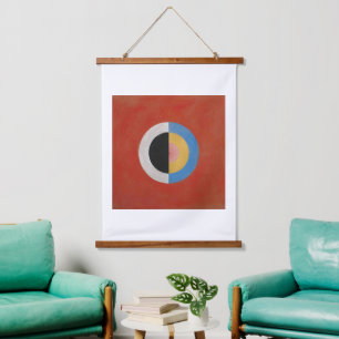 Hilma Af Klint, The Swan No.17,抽象芸術・アート 吊り下げ型タペストリー