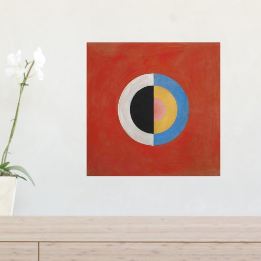 Hilma Af Klint, The Swan No.17,抽象芸術・アート 箔ポスター (インサイチュ (サイドラック))