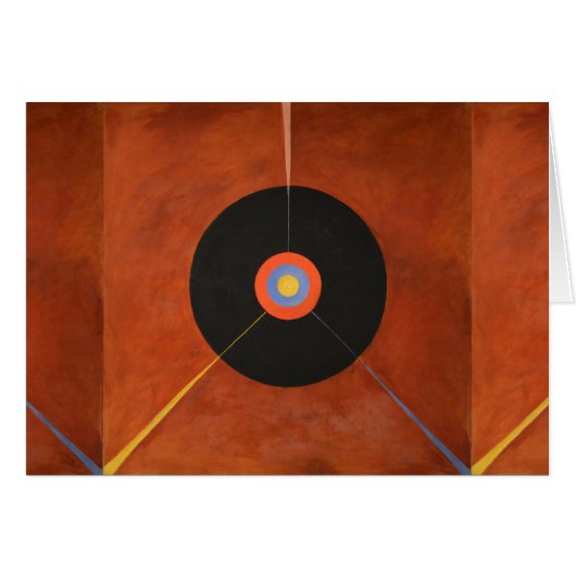 Hilma Af Klint, The Swan No.18,抽象芸術・アート (正面横)