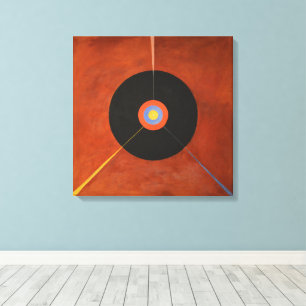 Hilma Af Klint, The Swan No.18,抽象芸術・アート キャンバスプリント