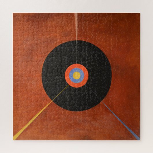 Hilma Af Klint, The Swan No.18,抽象芸術・アート ジグソーパズル (縦)