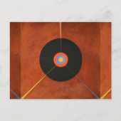 Hilma Af Klint, The Swan No.18,抽象芸術・アート ポストカード (正面)