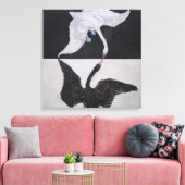 Hilma Af Klint, The Swan No.1,抽象芸術・アート キャンバスプリント (インサイチュ (リビング))