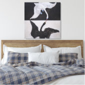 Hilma Af Klint, The Swan No.1,抽象芸術・アート キャンバスプリント (インサイチュ (寝室))