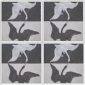 Hilma Af Klint, The Swan No.1,抽象芸術・アート シール (正面)