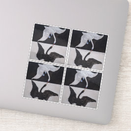 Hilma Af Klint, The Swan No.1,抽象芸術・アート シール