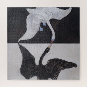 Hilma Af Klint, The Swan No.1,抽象芸術・アート ジグソーパズル