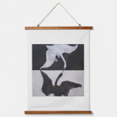 Hilma Af Klint, The Swan No.1,抽象芸術・アート 吊り下げ型タペストリー (正面)