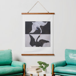 Hilma Af Klint, The Swan No.1,抽象芸術・アート 吊り下げ型タペストリー