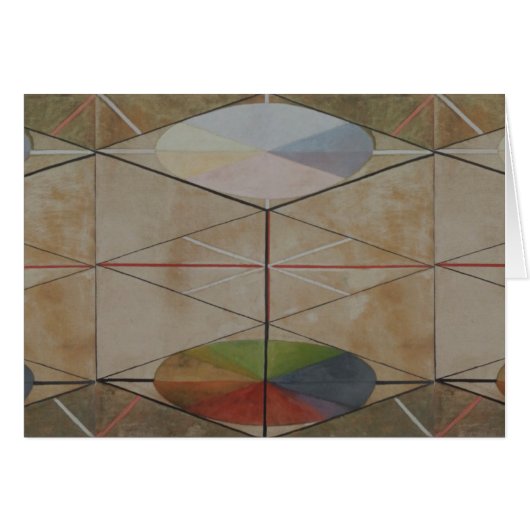 Hilma Af Klint, The Swan No.23,抽象芸術・アート (正面横)