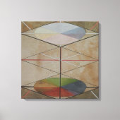 Hilma Af Klint, The Swan No.23,抽象芸術・アート キャンバスプリント (正面)