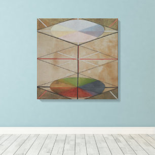 Hilma Af Klint, The Swan No.23,抽象芸術・アート キャンバスプリント