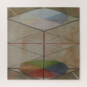 Hilma Af Klint, The Swan No.23,抽象芸術・アート ジグソーパズル
