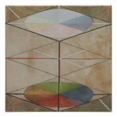 Hilma Af Klint, The Swan No.23,抽象芸術・アート フォトプリント (正面)