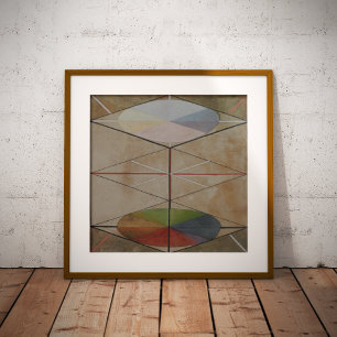 Hilma Af Klint, The Swan No.23,抽象芸術・アート フォトプリント