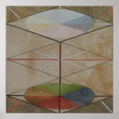 Hilma Af Klint, The Swan No.23,抽象芸術・アート ポスター (正面)