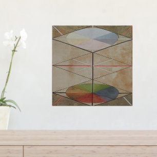 Hilma Af Klint, The Swan No.23,抽象芸術・アート 箔ポスター