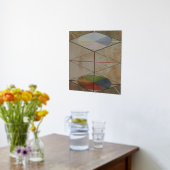 Hilma Af Klint, The Swan No.23,抽象芸術・アート 箔ポスター (レイダウン (キッチン))
